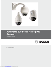Bosch VG5 600 Series Installation Manual