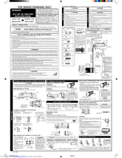Hitachi RAC-X10CZ Installation Manual