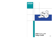 Epson SylusScan 2000 Setup Manual