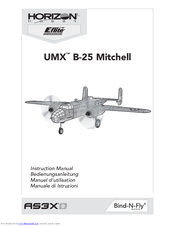 Horizon Hobby UMX B-25 Mitchell Instruction Manual