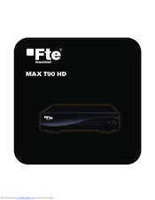 FTE Maximal MAX T90 HD Manual