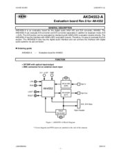 AKM AKD4552-A Manual