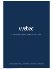 Webee Smart Thermostat Getting Started