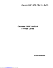NEC Express 5800/140Rb-4 Service Manual
