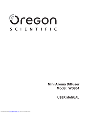 Oregon Scientific WS904 User Manual