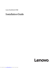 Lenovo RackSwitch G7052 Installation Manual