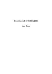 Fuji Xerox DocuCentre-II 2055 User Manual