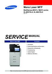 Samsung MultiXpress M537x series Service Manual