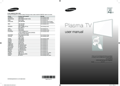 Samsung PA43H4900 User Manual