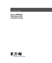 Eaton FERRUPS Installation Manual