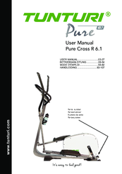 Tunturi Pure Cross R 6.1 User Manual