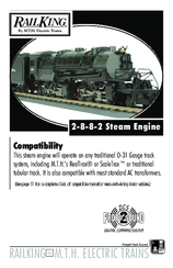 Rail King 2-8-8-2 Steam Engine Instruction Manual