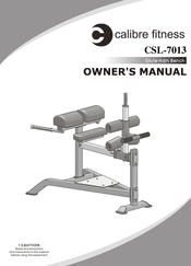 Calibre Fitness CSL-7013 Owner's Manual