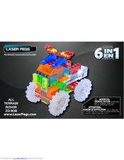 Laser Pegs ALL TERRAIN ROVER ZD 110B Manual