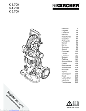 Kärcher K 3.700 Original Instructions Manual