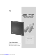 Gigaset 1054isdn User Instructions