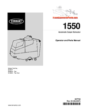 Tennant 1550 Operator And Parts Manual