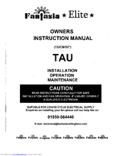 Fantasia Tau Owner's Instruction Manual