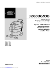 Tennant 3580 Operator And Parts Manual