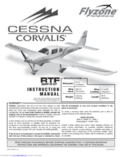 Flyzone cessna corvalis Instruction Manual