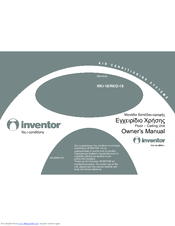 INVENTOR RKI-18/RKO-18 Owner's Manual