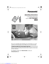 Panasonic KX-TG2480C Operating Instructions Manual