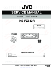 JVC KS-FX842R Service Manual