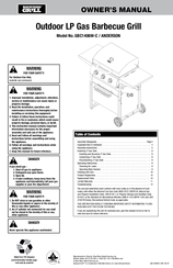 Backyard Anderson Owner's Manual