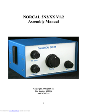 NORCAL 2N2/XX Assembly Manual