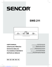 Sencor SWS 211 User Manual