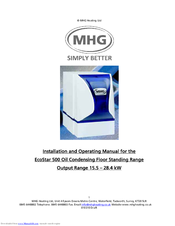 MHG Heating EcoStar 515 Installation And Operating Manual