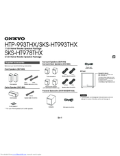 Onkyo SKS-HT993THX User Manual