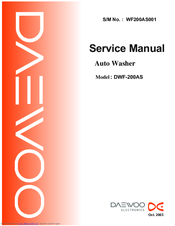 Daewoo DWF-200AS Service Manual