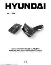Hyundai FMT 212 MP Instruction Manual