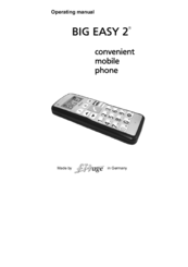fit age BIG EASY 2 Operating Manual