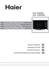 Haier HSA-2280MG Instructions For Use Manual