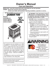 Quadra-Fire GARN-D-MBK-IPI Owner's Manual