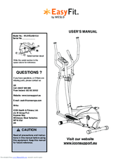 Weslo Easy FitWLIVEL85012.0 User Manual