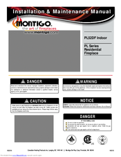 Montigo PL52DFL-I Installation & Maintenance Manual