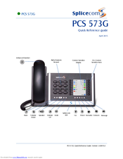 Splicecom PCS 573G Quick Reference Manual