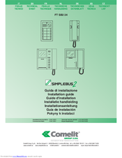 Comelit SIMPLEBUS 2 Installation Manual