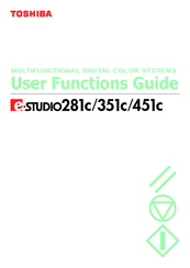 Toshiba E-studio 281c User Functions Manual