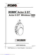 Robin Actor 6 ST User Manual