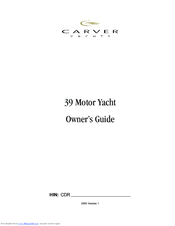 carver yachts manuals