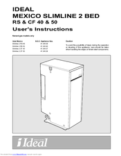IDEAL RS 50 User Instruction