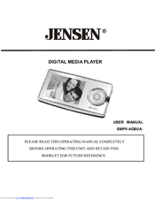 Jensen SMPV-4GBUA User Manual