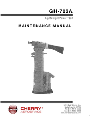 Cherry GH-702A Maintenance Manual