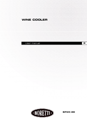 BORETTI BPWK-88 User Manual