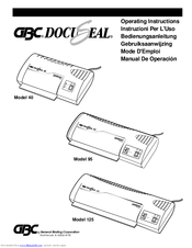 Gbc 125 Manuals Manualslib