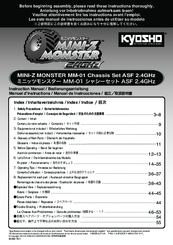 Kyosho MINI-Z MONSTER MM-01 Instruction Manual